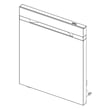 Asy Dr,sts for Samsung DW80J7550US/AA-01 - Part DD97-00430C