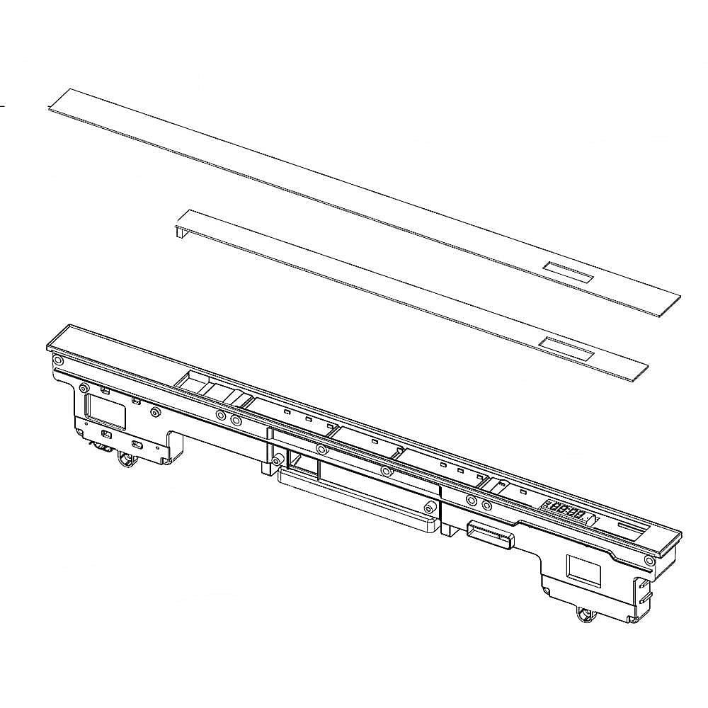Part #dd97-00467B, Panel Assembly / 24.41 x 6.69 x 5.51