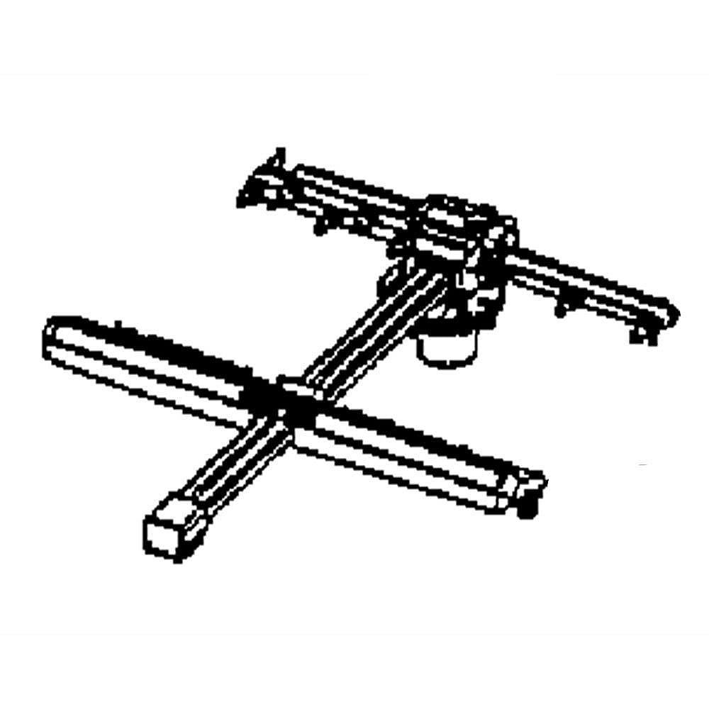 Part #dd97-00484A, Dishwasher Waterwall Spray Arm Assembly / 28.74 x 18.90 x 3.94