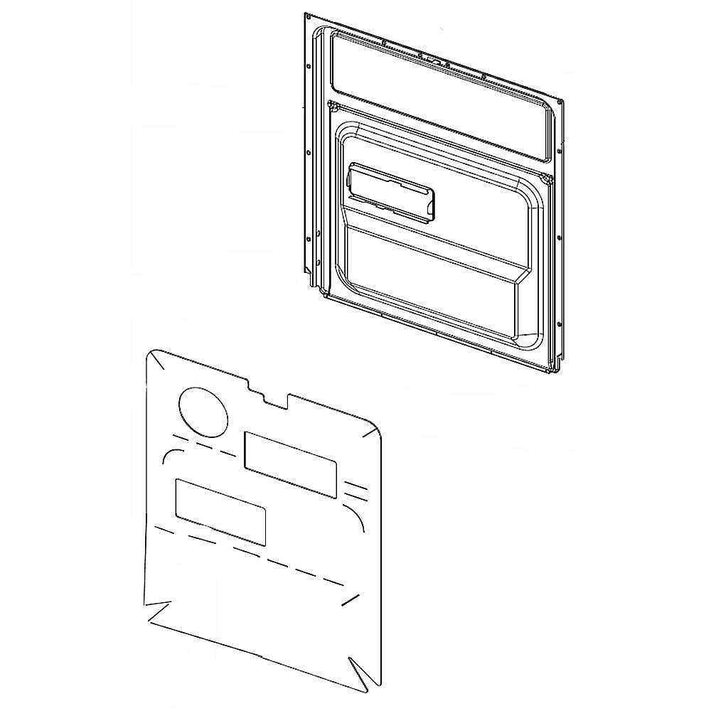 Part #dd97-00491A, Dishwasher Door Inner Panel