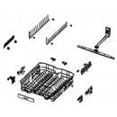 Dishwasher Dishrack Assembly, Center DD97-00504A