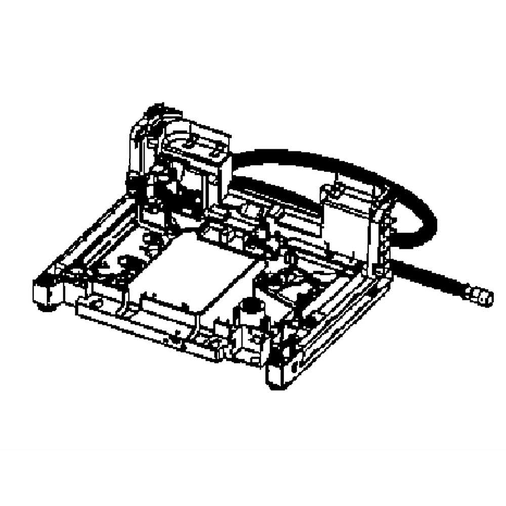 Part #dd97-00518A, Dishwasher Base Frame