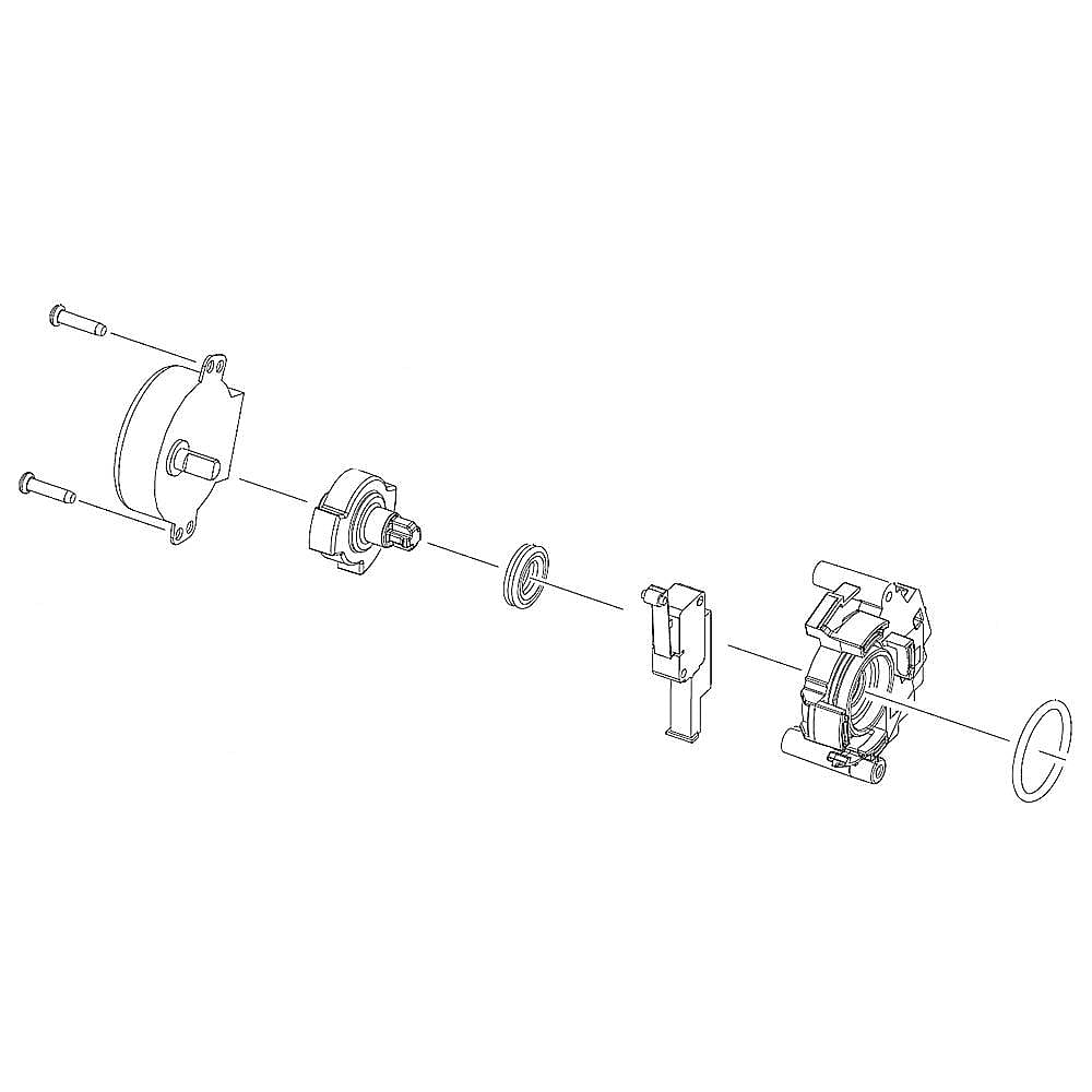 Part #dd97-00519C, Assy Guide Water-Sub