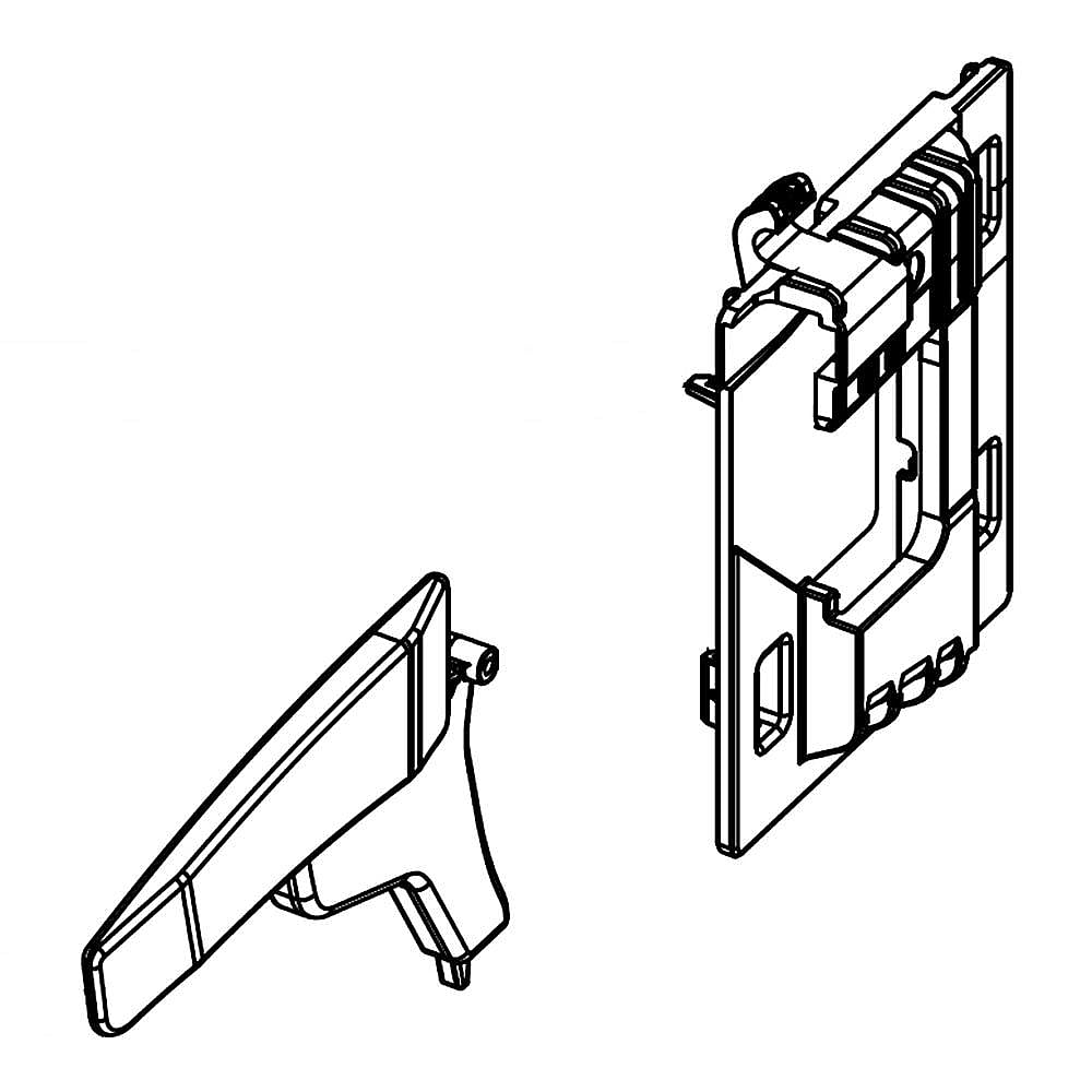 Part #dd97-00569D, Dishwasher Dishrack Adjuster, Right