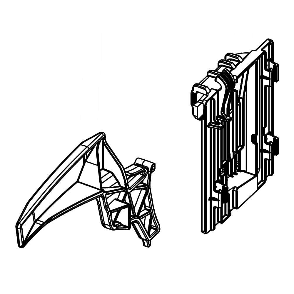 Part #dd97-00572D, Dishwasher Dishrack Adjuster, Left