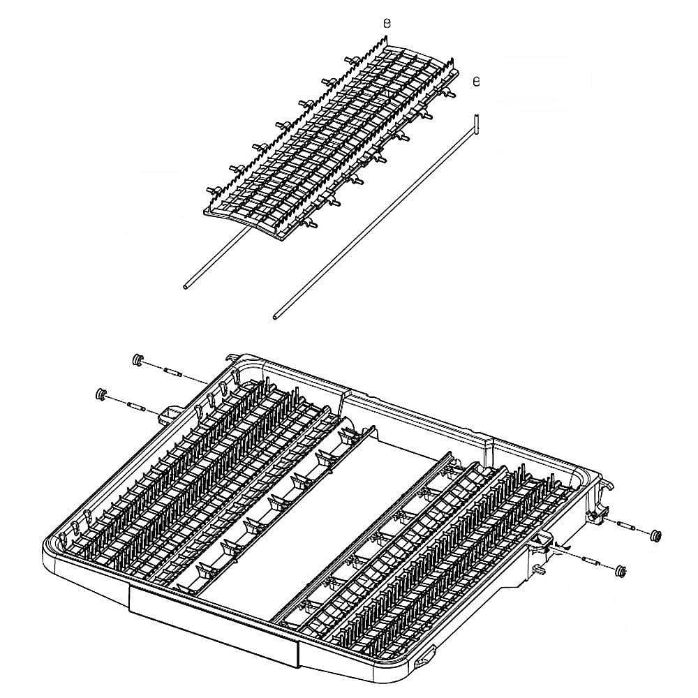 Part #dd97-00604D, Basket 3Rd