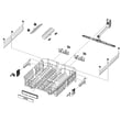 Samsung Dishwasher Dishrack (center) for Samsung DW80R9950UG/AA-01 - Part DD97-00605A