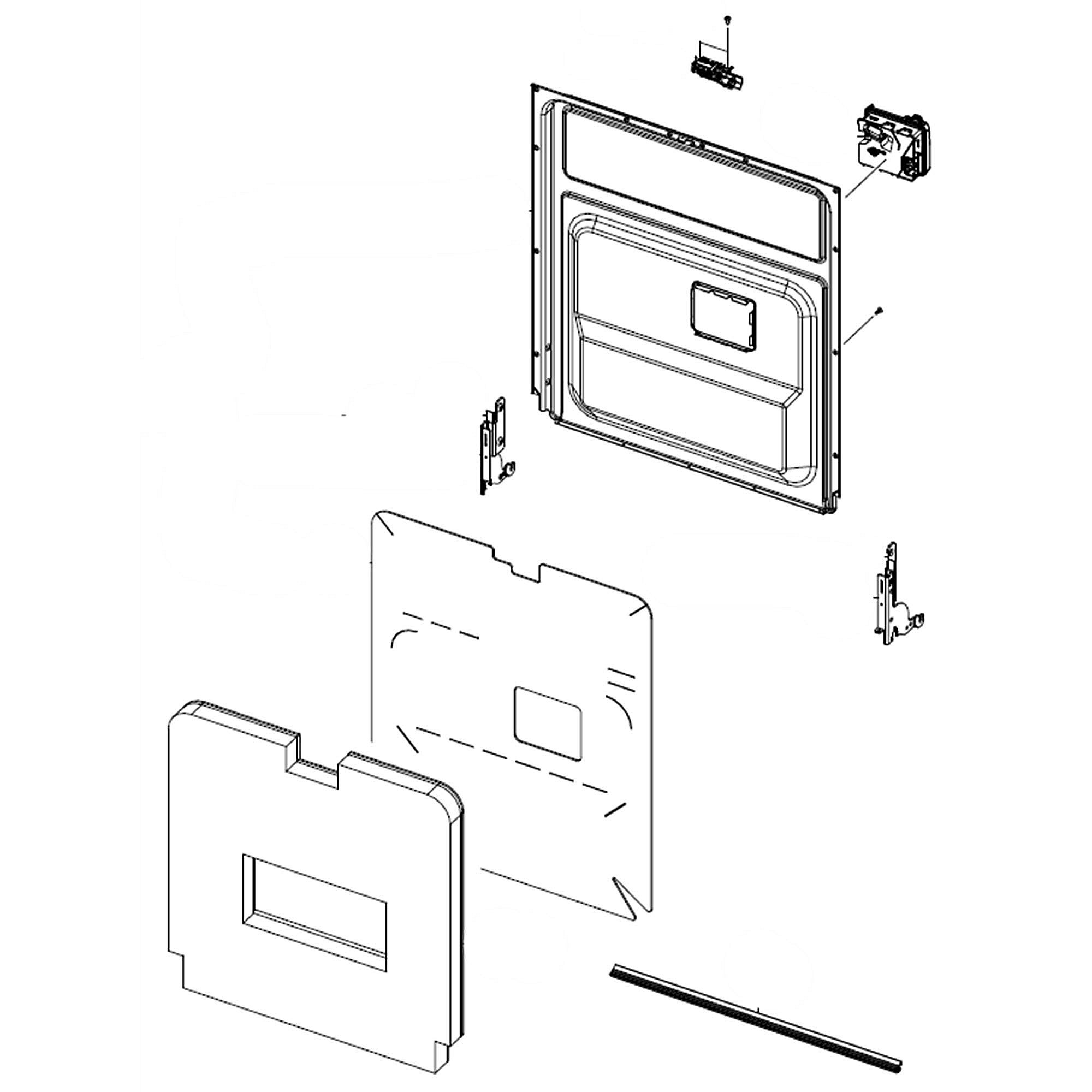 Part #dd97-00607C, Assy Door Inner