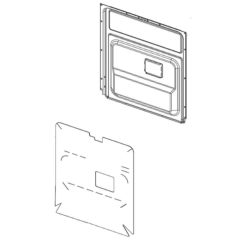 Part #dd97-00608B, Dishwasher Door Inner Panel