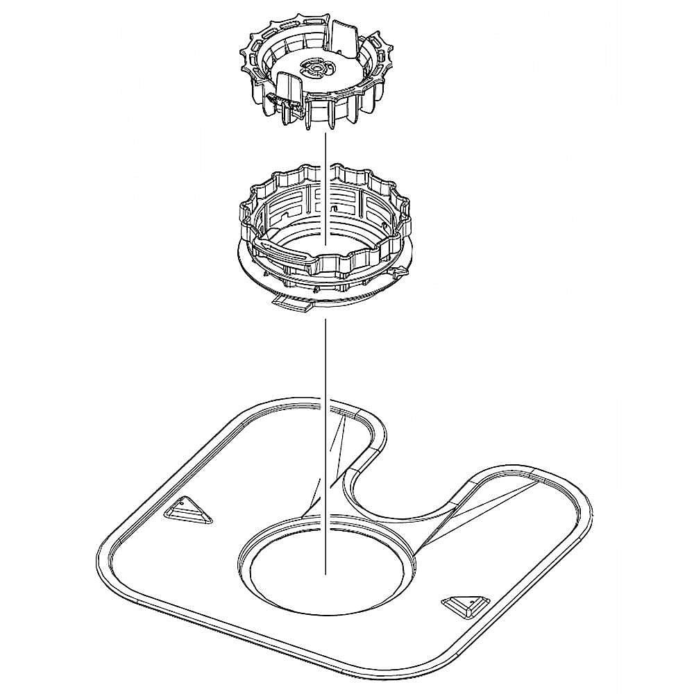 Part #dd97-00627E, Guide Water