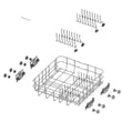 Dishwasher Dishrack Assembly, Lower for Samsung DW80B7070US/AA-00 - Part DD97-00651A