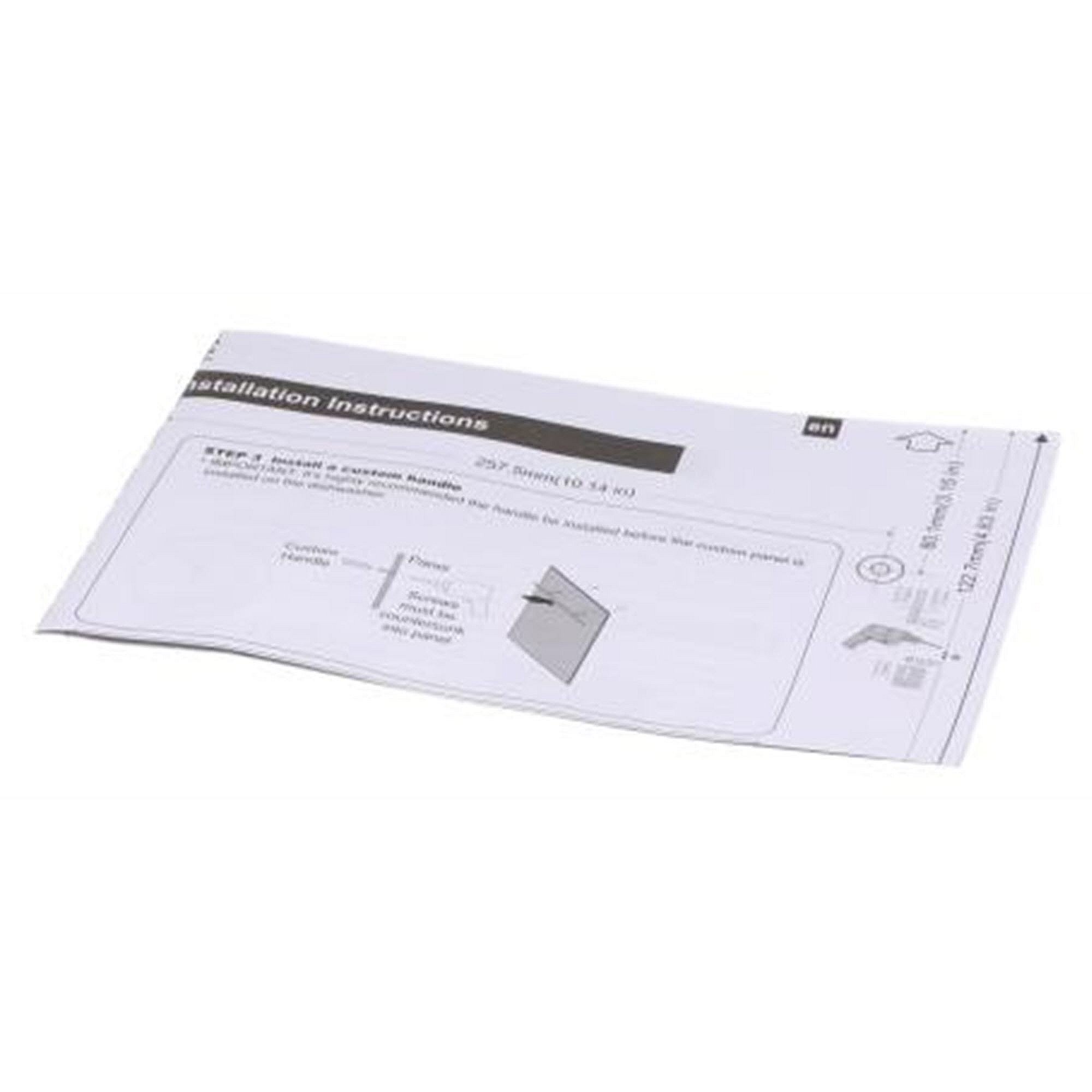 Part #16176000A64499, Midea Installation Template