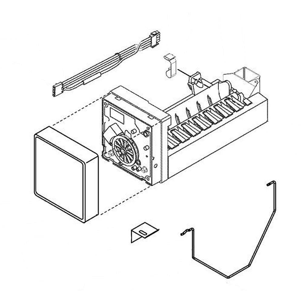 GE Part #034541-000, Viking Ran Icemaker