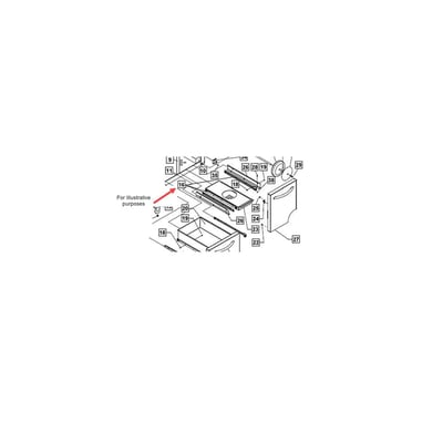 Fisher & Paykel Gas Grill Tank Tray Slide Set undefined