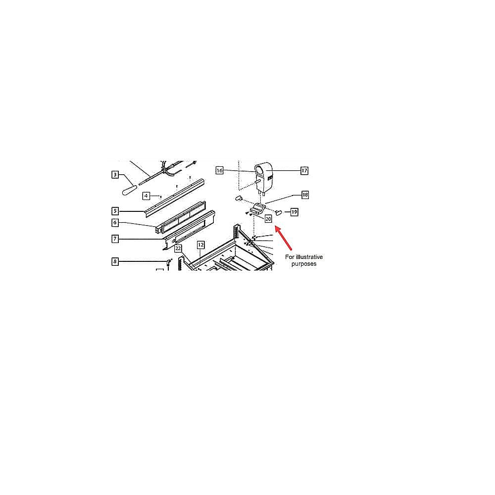 Part #211332, Fisher & Paykel Gas Grill Bolt