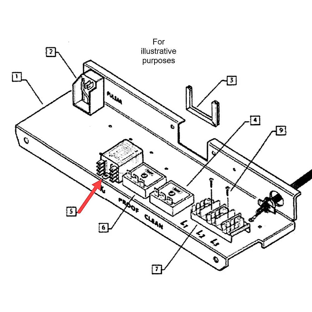 Part #211818, Fisher & Paykel Range Relay