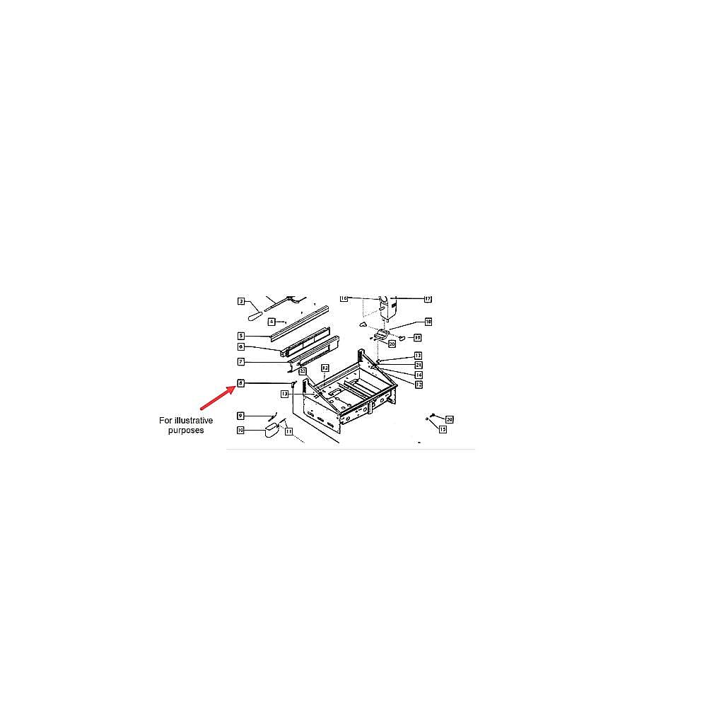 Part #212139P, Fisher & Paykel Range Elbow Fitting
