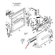 Dcs Fisher & Paykel Dishwasher Door Gasket for DCS DW-24SS - Part 212791