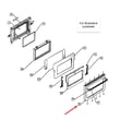 Fisher & Paykel Kit Outside Door Panel 36 Ss for DCS RGS-366 - Part 219355