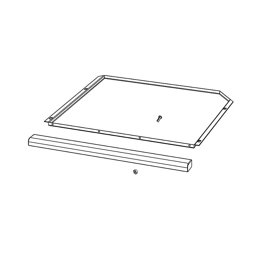 Part #224758, Fisher & Paykel Gas Grill Drip Pan Assembly