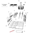 Fisher & Paykel Wire Trapdoor 608 Loop Ctd for Fisher & Paykel DD24DAW8-99656-A - Part 510076