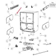 Fisher & Paykel Chassis for Fisher & Paykel DD24DCTX6-88511A - Part 522915
