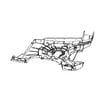 Fisher & Paykel Tub Cover for Fisher & Paykel DD24DAW8-99656-A - Part 524428