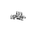 Fisher & Paykel Housing Chassis Module Dd608 for Fisher & Paykel DD24DAX8-99657-A - Part 524559