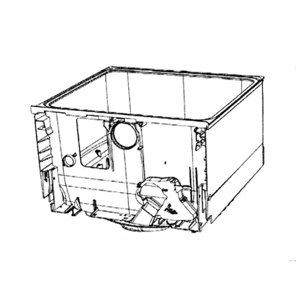 Fisher & Paykel Part #524762P, Kit Tub Tall W/a 60T7 Txt St
