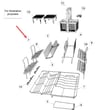 Fisher & Paykel Wire Supp Fixed Lh Ctd for Fisher & Paykel DD24DAX8-99657-A - Part 524950