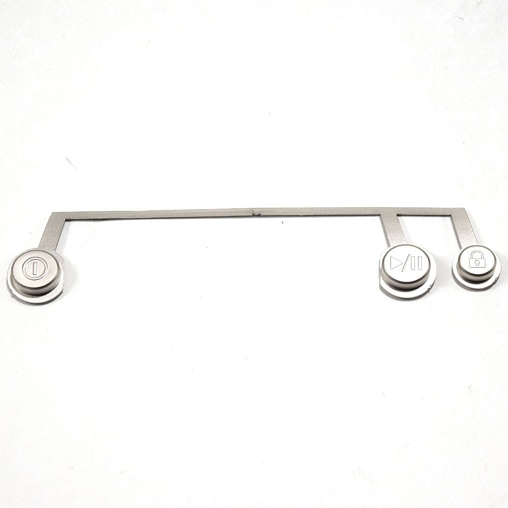 Part #526454, Fisher & Paykel Dishwasher Control Panel Button Set / 5.00 x 1.20 x 0.60