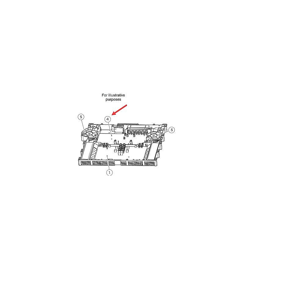 Part #534845, Fisher & Paykel Filter Board