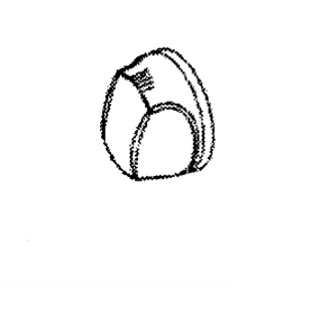Part #546933, Fisher & Paykel Knob Assembly