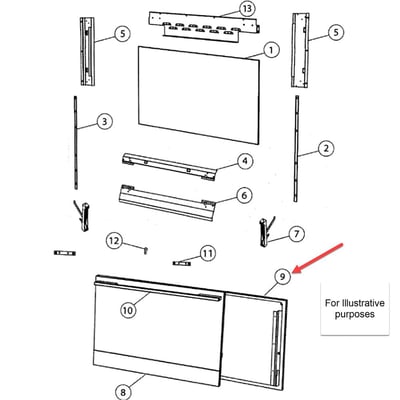 Fisher & Paykel Door Frame Kit undefined