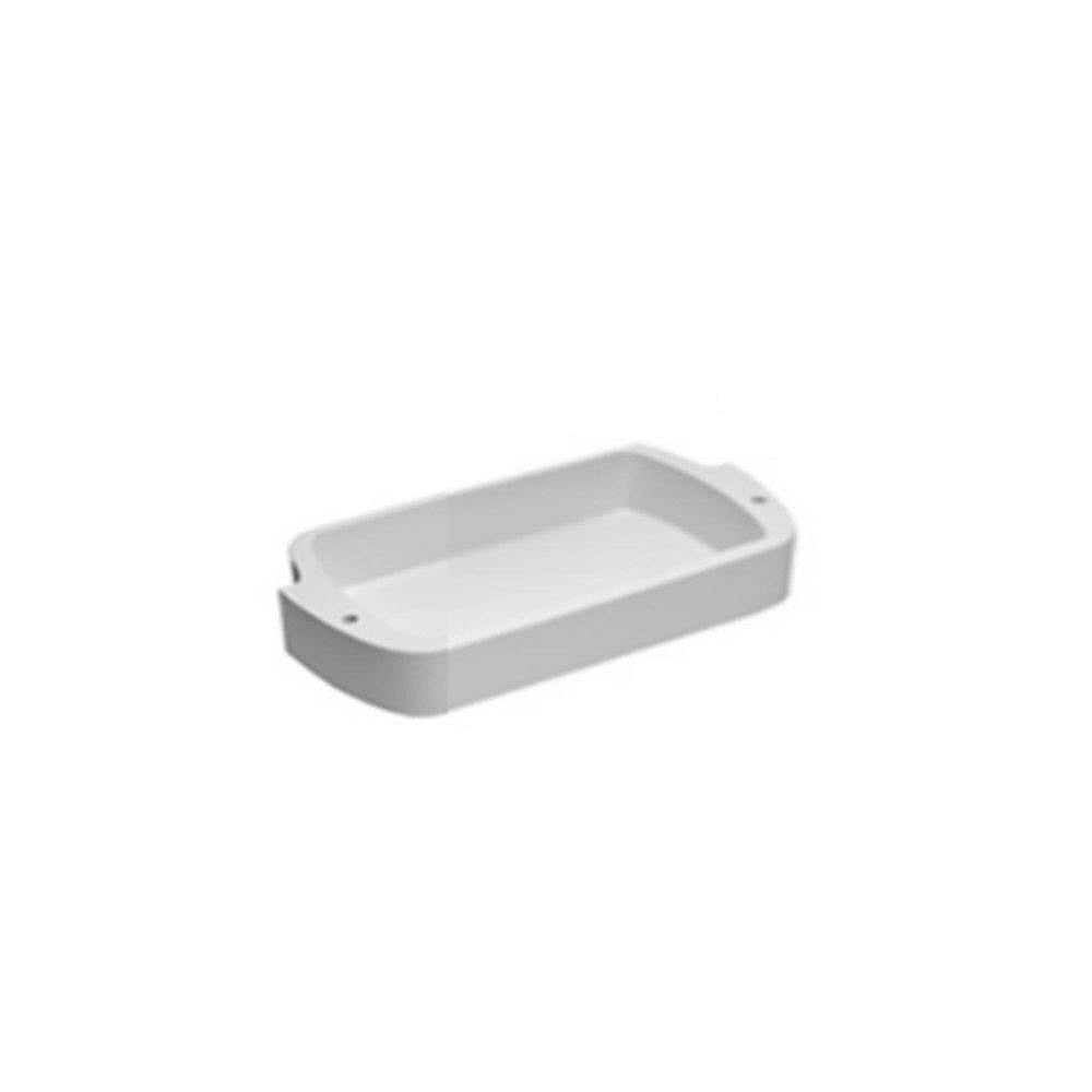Part #874974, Fisher & Paykel Shelf Door Sml Rh 635 White