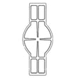 Fisher & Paykel Range Surface Burner Grate, Center for DCS RGS-305 - Part 210596
