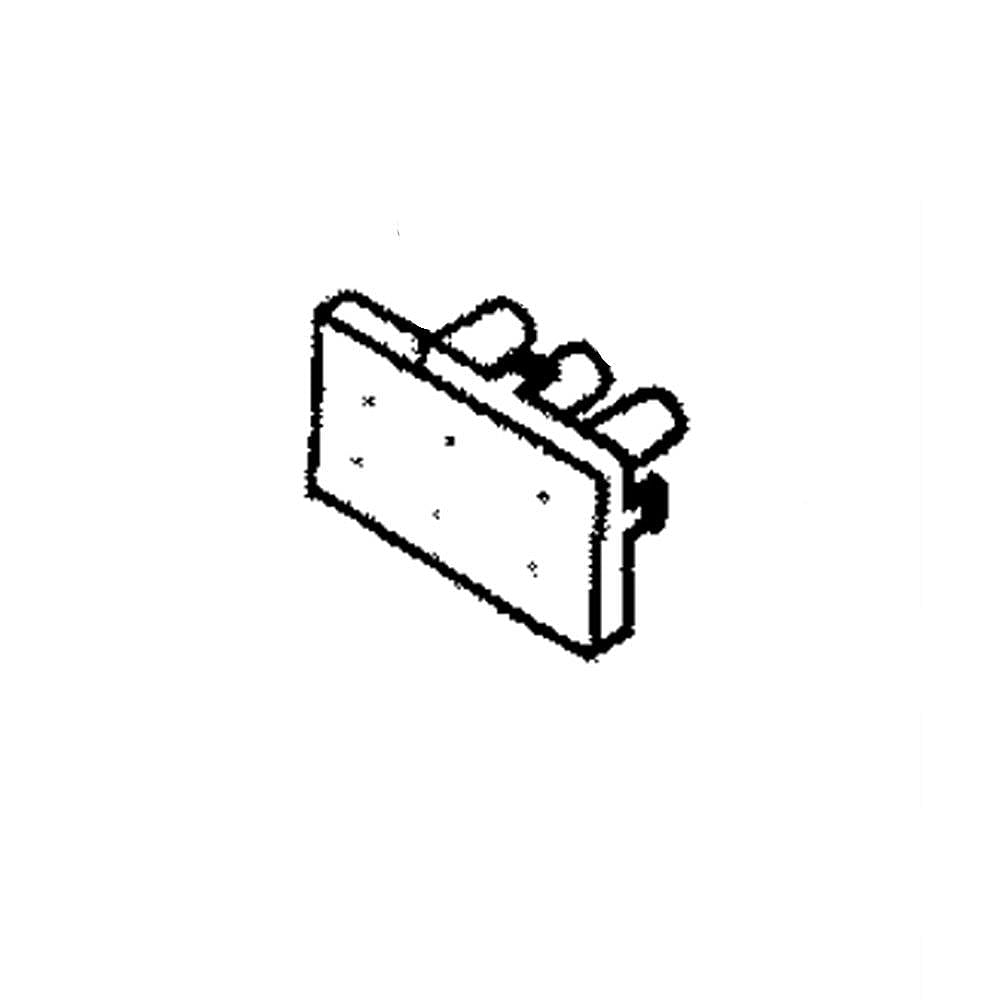 Part #212507, Dcs Fisher & Paykel Microwave Door Release Button