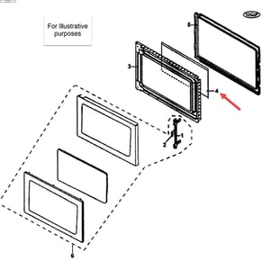 Dcs Fisher & Paykel Microwave Door Film 212528