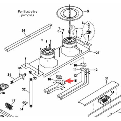 Fisher & Paykel Range Gas Tubing undefined