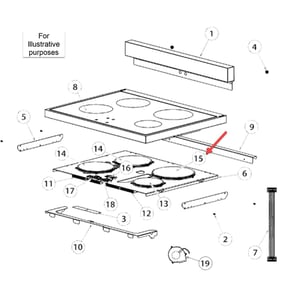 Fisher & Paykel Inductor Coil 210mm 534881