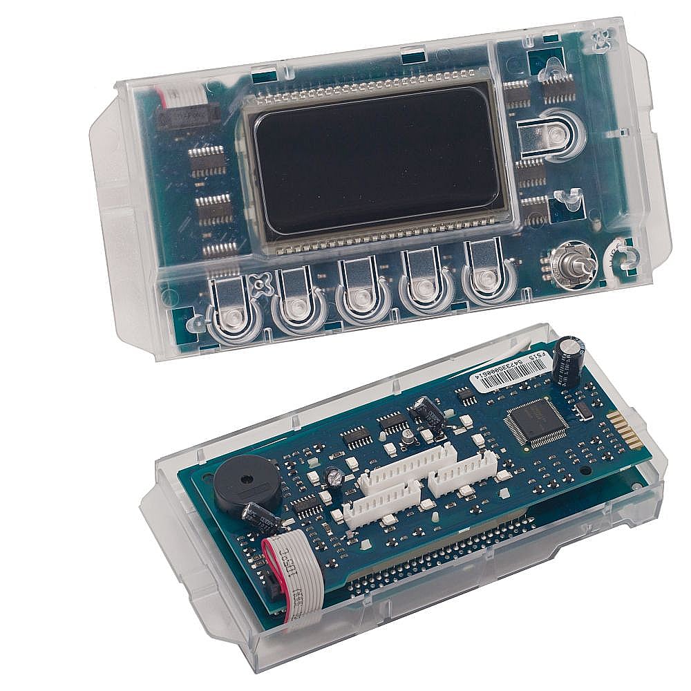 Fisher & Paykel Part #547335P, Kit Clock/lense Txt Ss 302B | 6.30 x 5.70 x 4.10