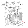 Fisher & Paykel Bracket Hinge Support for Fisher & Paykel OB24SDPX1-88487A - Part 574149