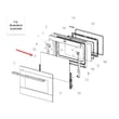 Fisher & Paykel Door Glass for Fisher & Paykel OR30SDBMX1-88662-A - Part 574724P