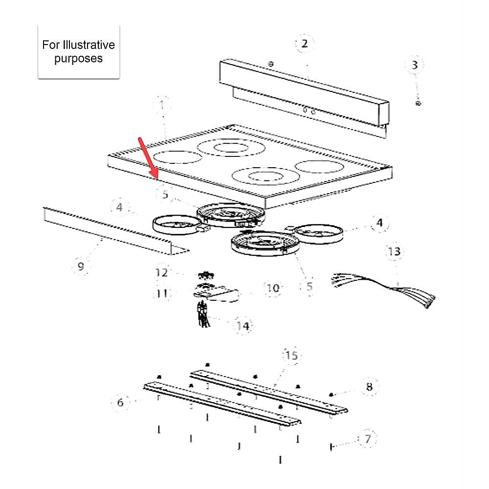 Part #575028, Fisher & Paykel Fisher & Paykel Element
