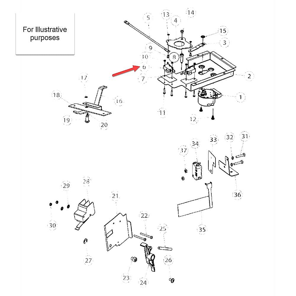 Part #575880, Fisher & Paykel Switch