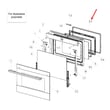 Fisher & Paykel Door Seal for Fisher & Paykel OR30SDPWGX1-88659-A - Part 577009