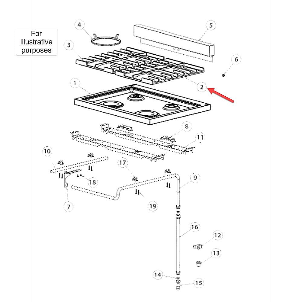 Fisher & Paykel Part #577057, Trivet