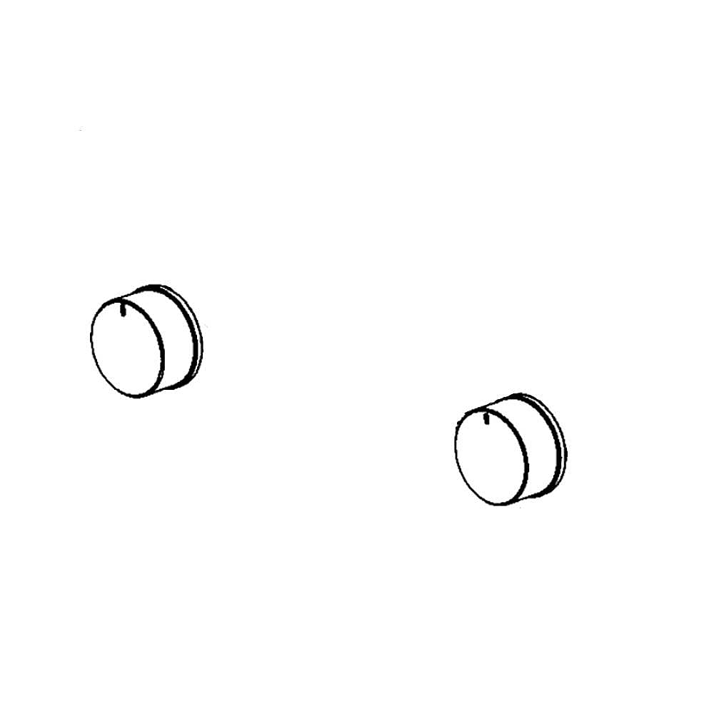 Part #577106, Fisher & Paykel Knob