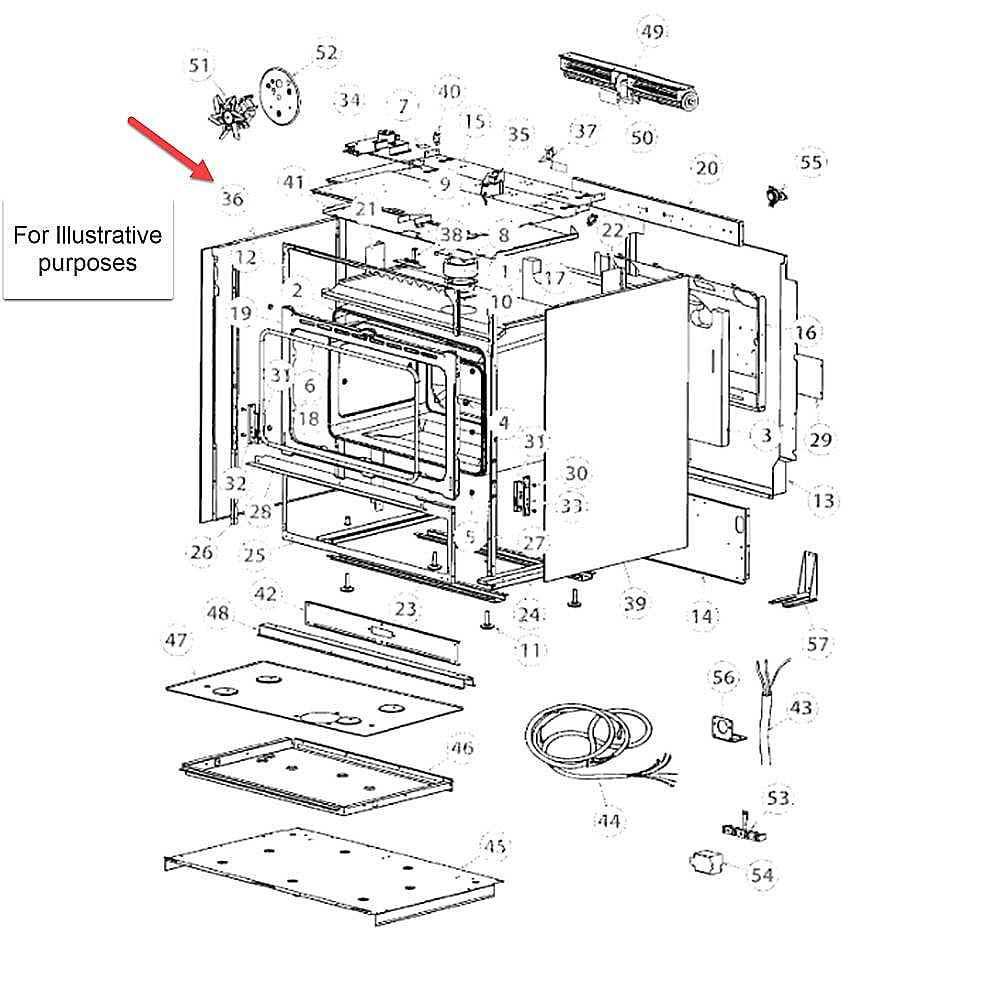 Fisher & Paykel Part #577117, Panel