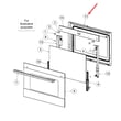 Fisher & Paykel Fisher & Paykel Panel for Fisher & Paykel OR30SDBMX1-88662-A - Part 577120
